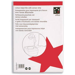 5 Star Ink Jet 1 Film A4 Clear [Pack 50]
